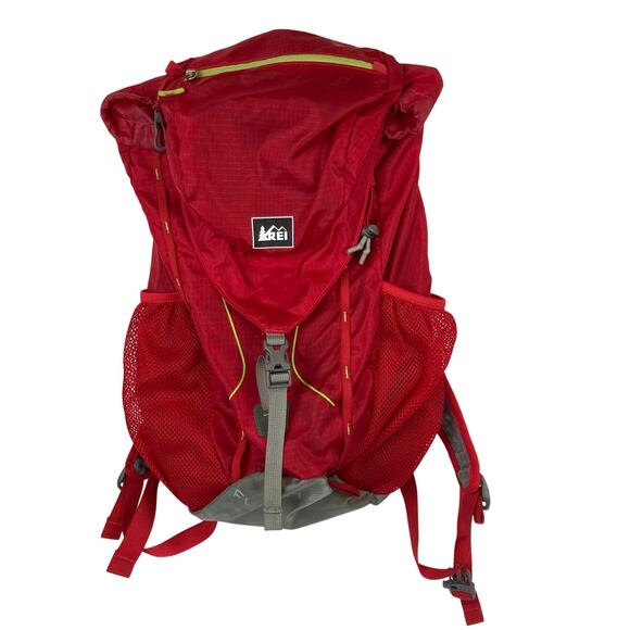 REI Other - REI Daypack Red Gray FLASH 22 Backpack Hike Camp Lightweight Commuting Travel